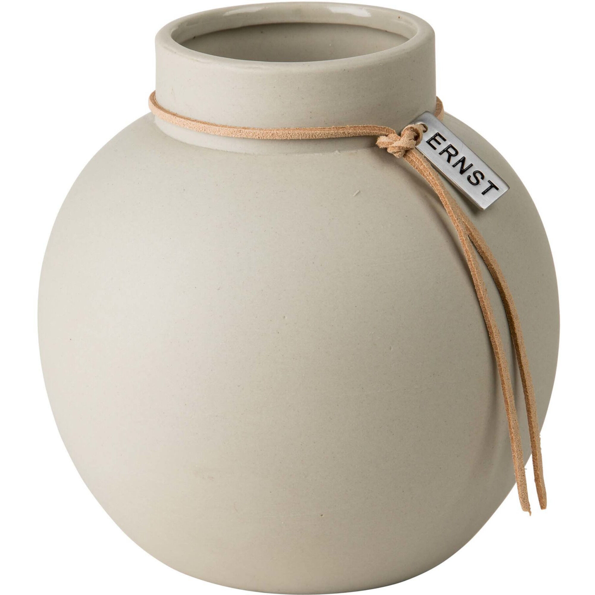 ERNST Ernst vase keramikk natur 14 cm