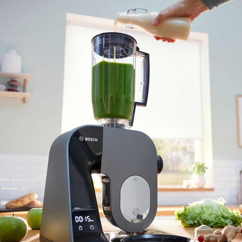 Kjøkkenmaskin, 1000 W, svart/antrasitt