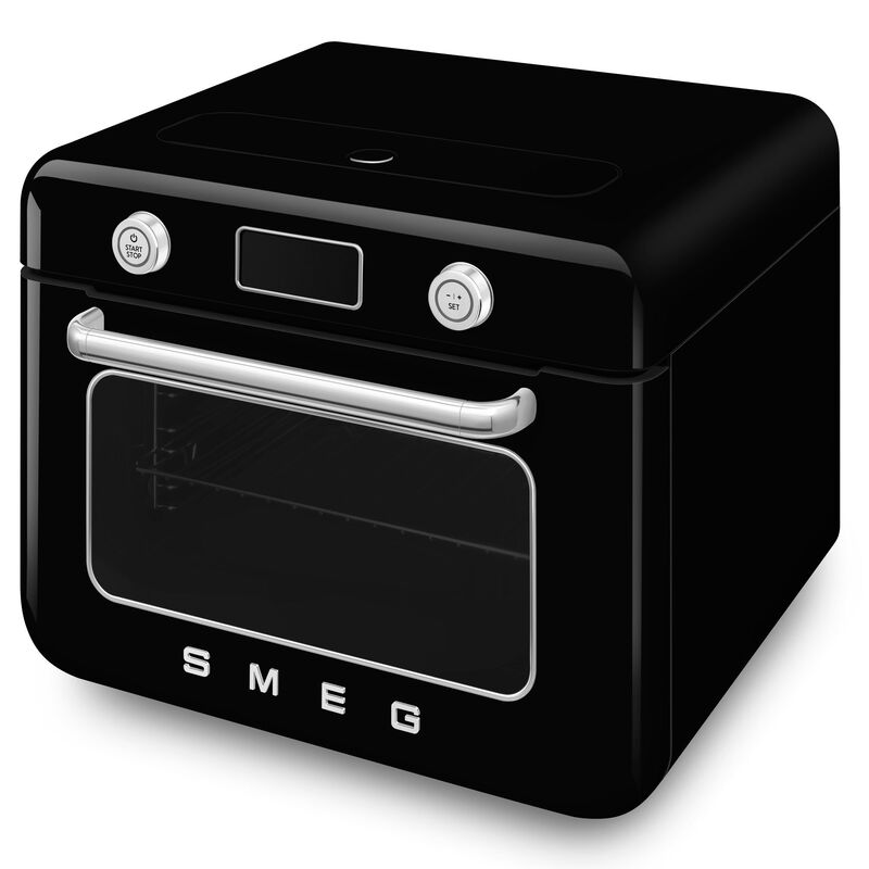 COF01BLEU Vapaasti seisova höyryuuni, musta