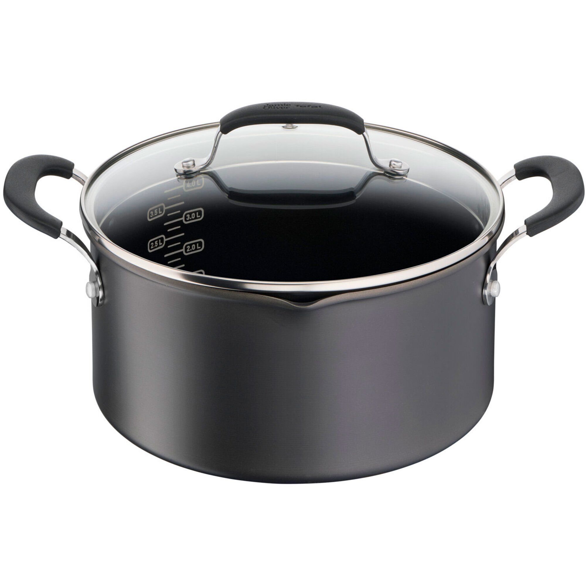 Tefal Jamie Oliver Quick & Easy gryte hard anodised 3 L