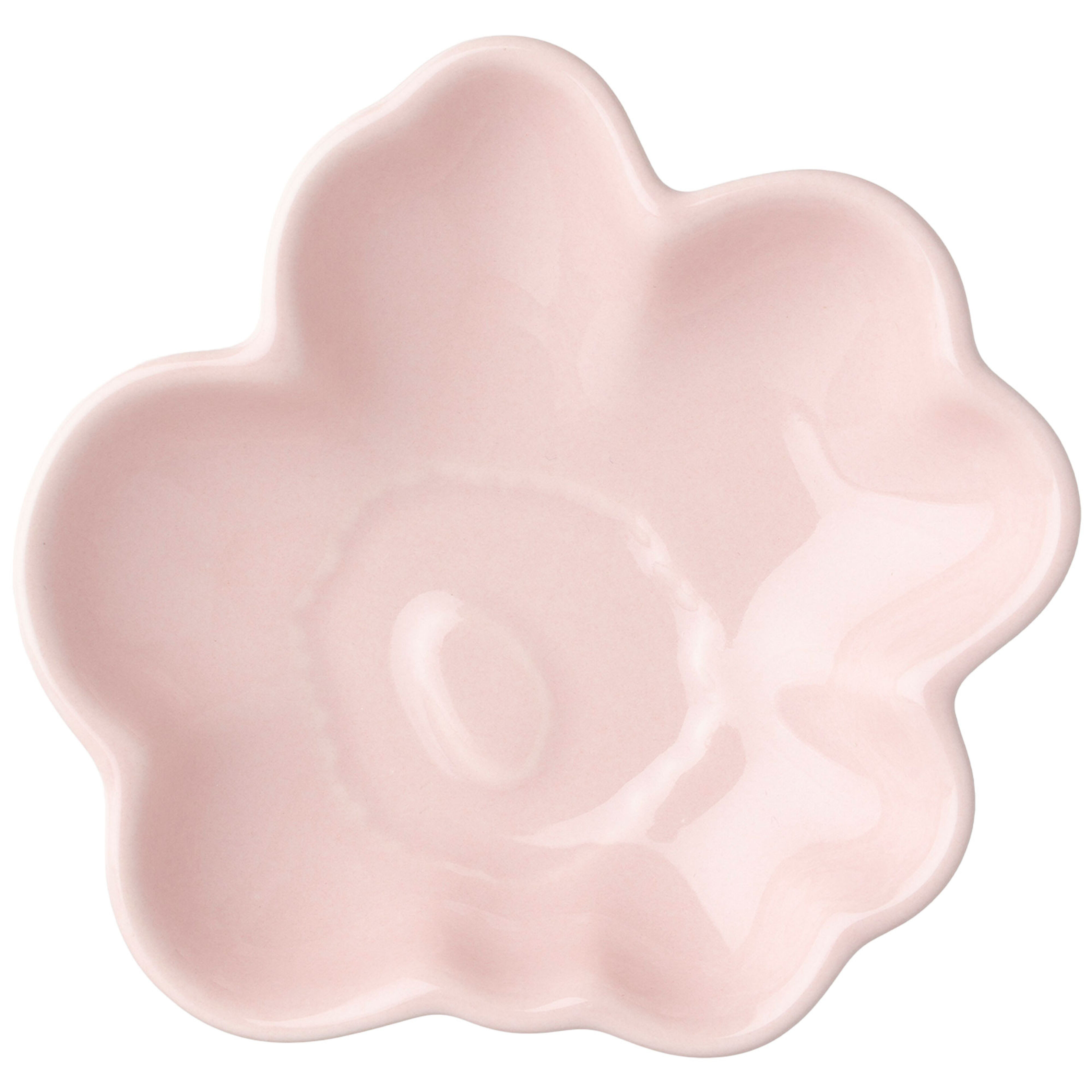 Unikko Shape tallerken 9 cm, rosa