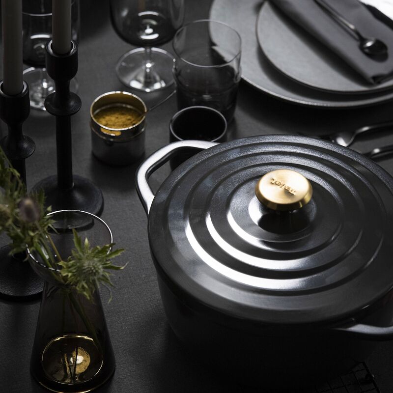 Air pata, 3,1 litraa, 20 cm, harmaa