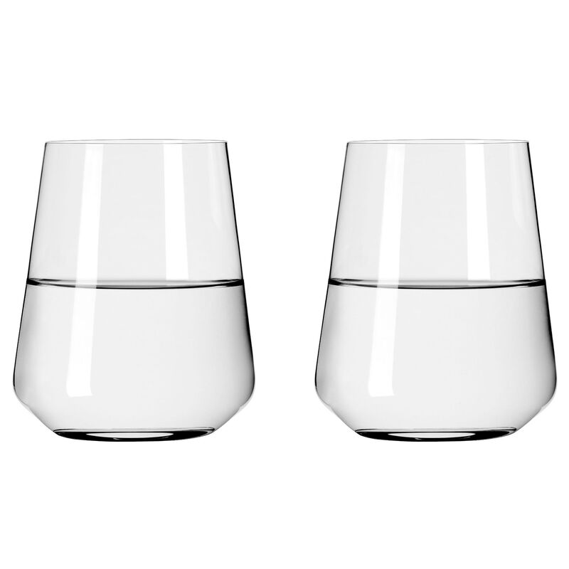 Lichtweiss vannglass, 2 stk
