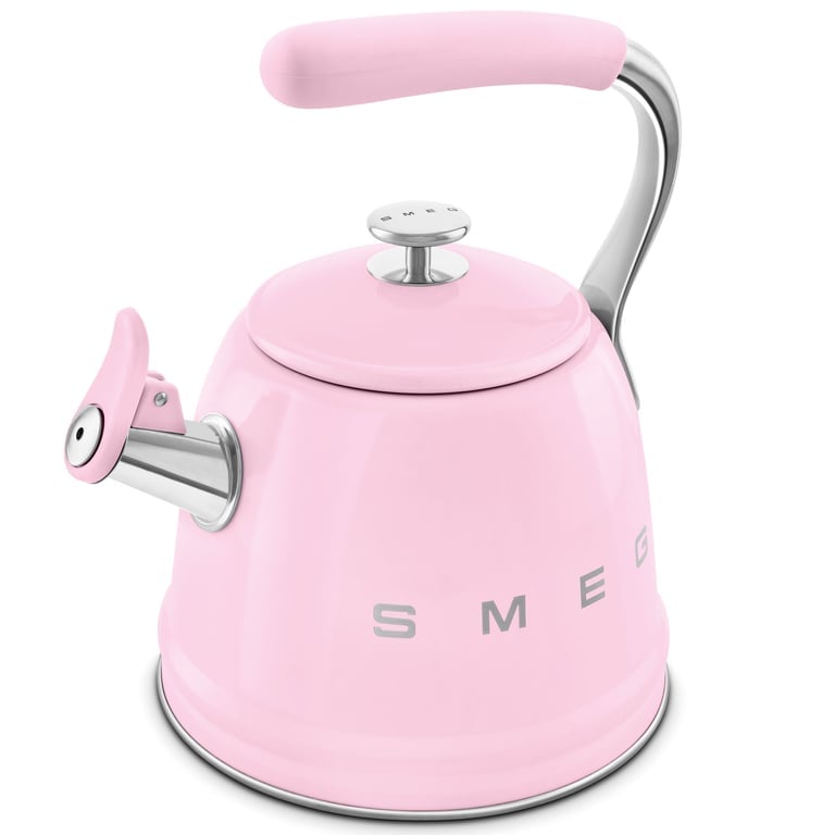 Vandkedel med fløjte 2,3 liter, rosa