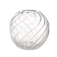 Twist Ball Vase 20 cm, glas