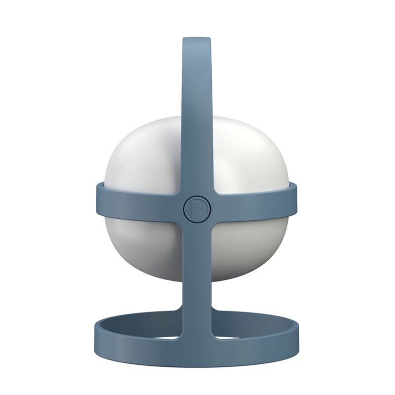 Solar Circular lampa 18,5 cm, sky blue