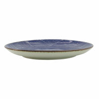 Seigaiha Blue tallrik 25 cm