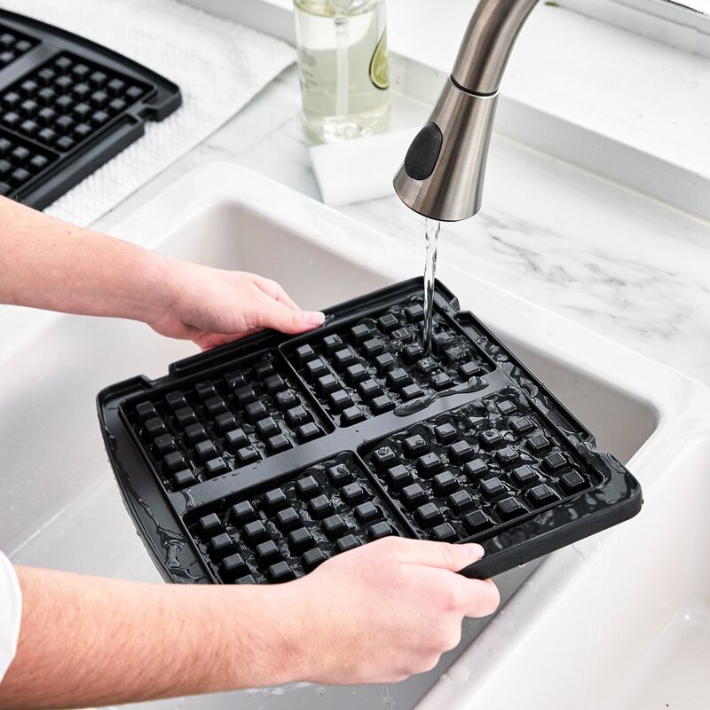 Våffelplattor till kontaktgrill