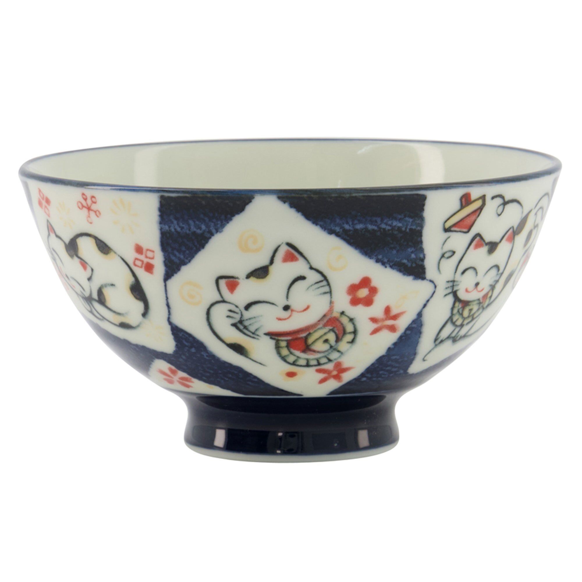 Tokyo design studio Kawaii skål 11 cm, cat blue