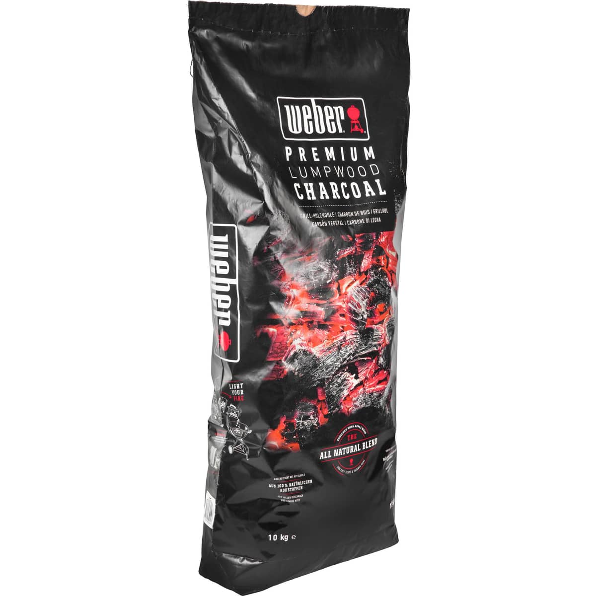 Träkol 30% äppelträ- 10Kg