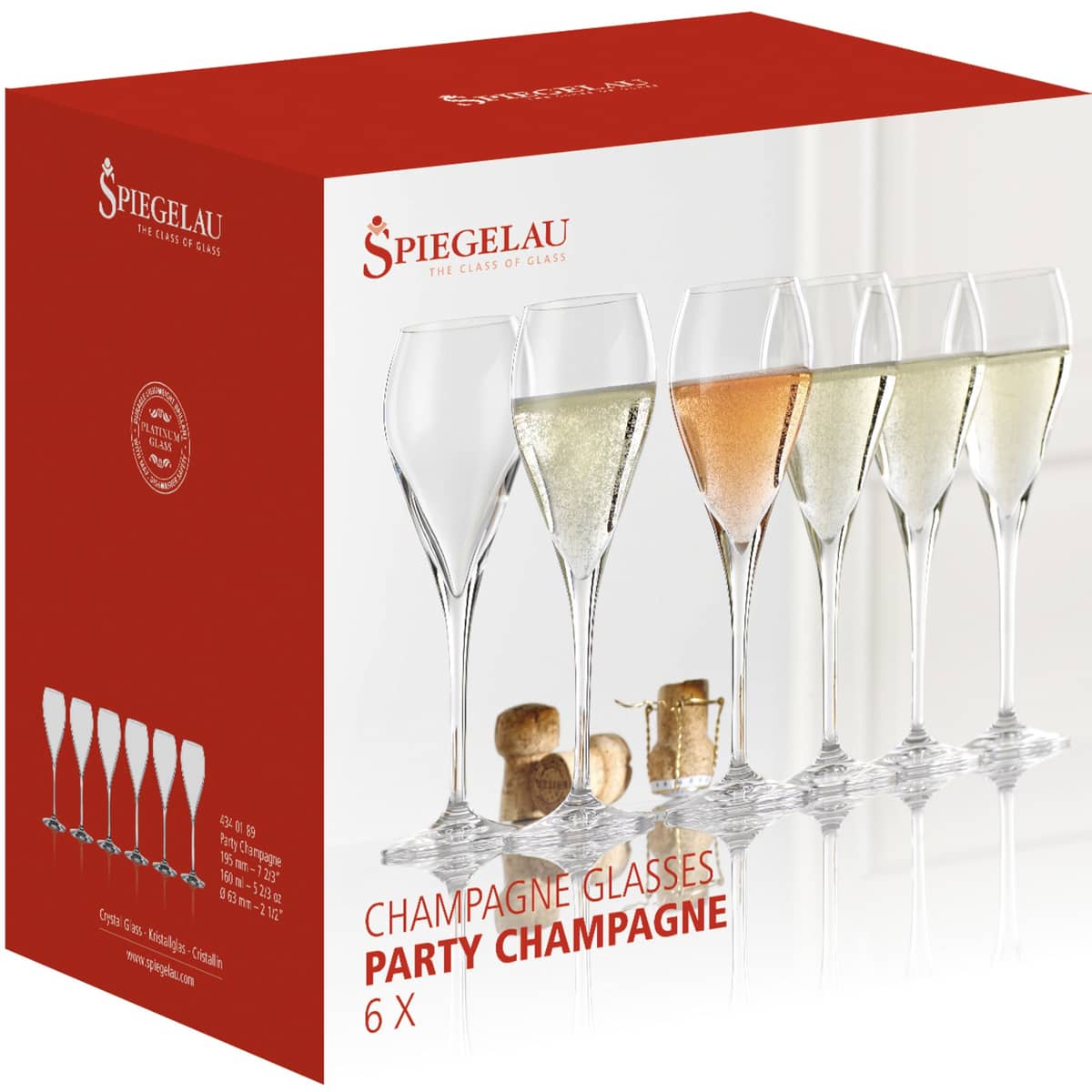 Special Party Champagneglass 16 cl 6-pk