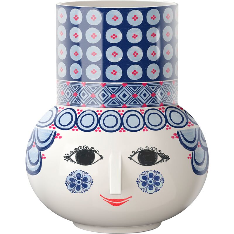 Olga maljakko 20 cm, sininen