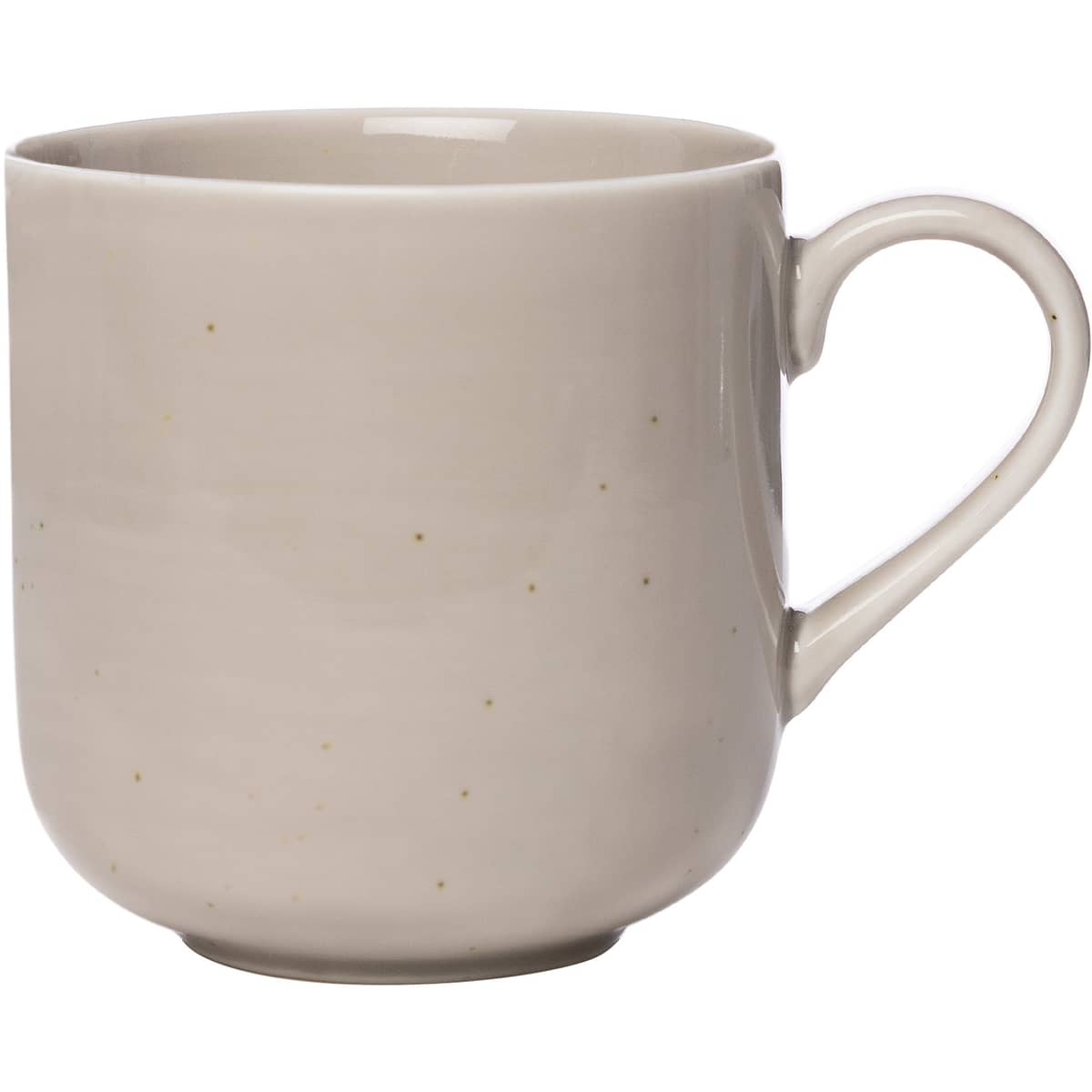 Kaffemugg i porslin 30 cl, sand