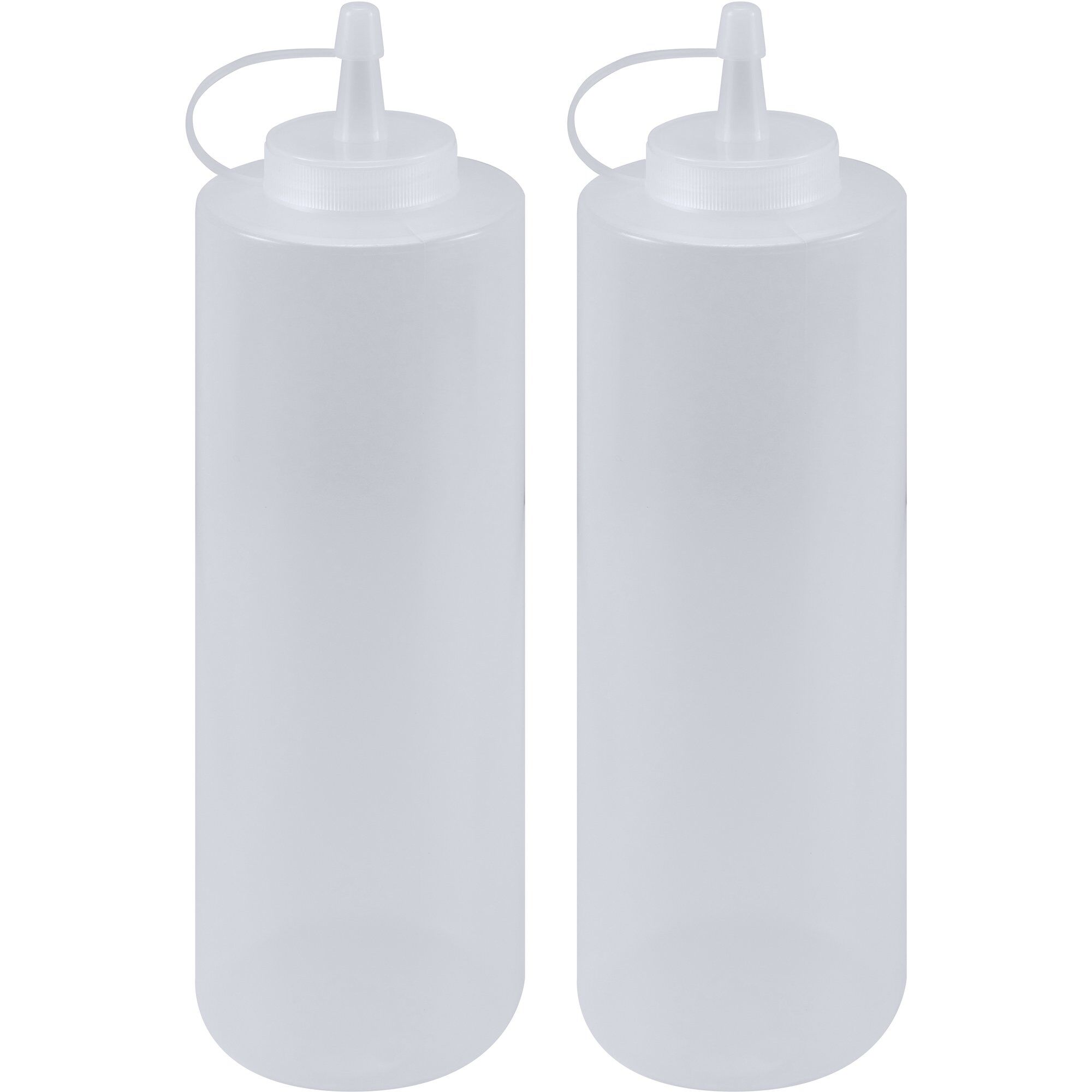 Squeezeflaska 700 ml med lock, 2-pack