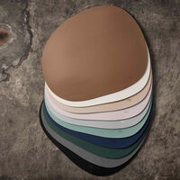 Raw bordbrikke, beige