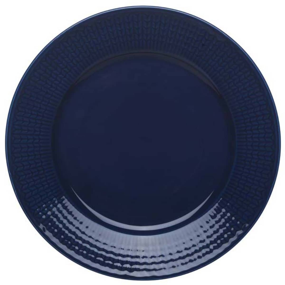Swedish Grace Midnat Tallerken 27 cm., porcelæn