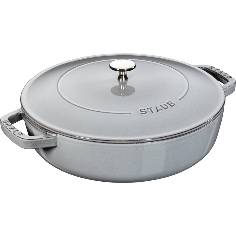 Cocotte Chistera traktörgryta 28 cm 3,7 liter, grå