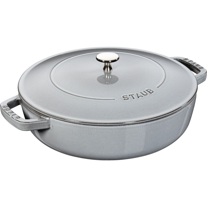 Cocotte Chistera Sautépanne Grå 28 cm 3,7 l