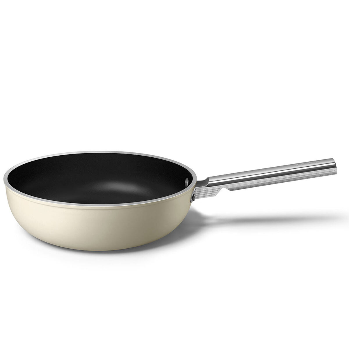 Wokkipannu 30 cm, creme