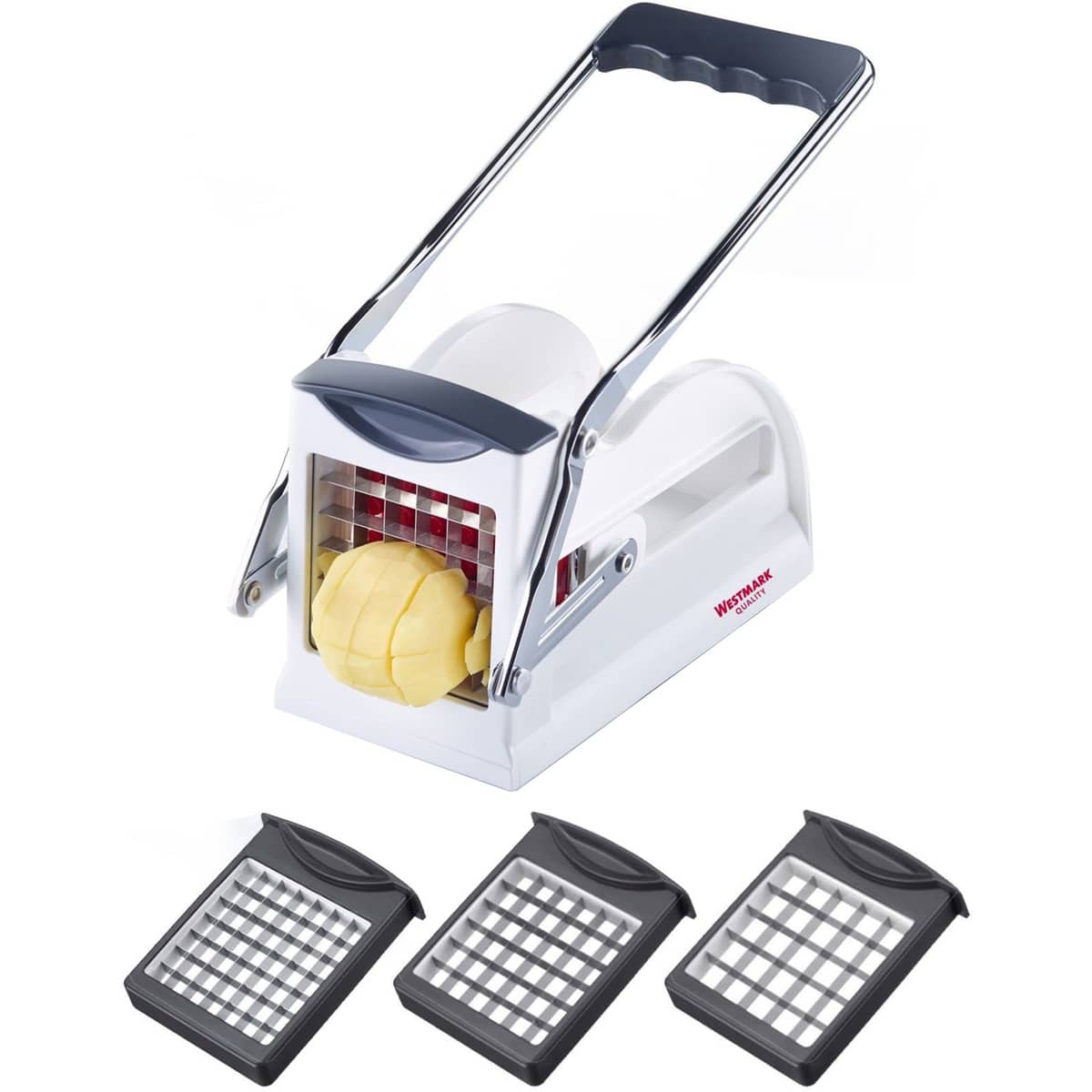 Pommes frites-skärare, 3 storlekar