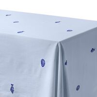 Midnatt Josefin La Mer Dug 250x145 cm, blå