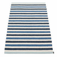 Teo gulvteppe 70 cm x 120 cm, denim/blue/vanilla