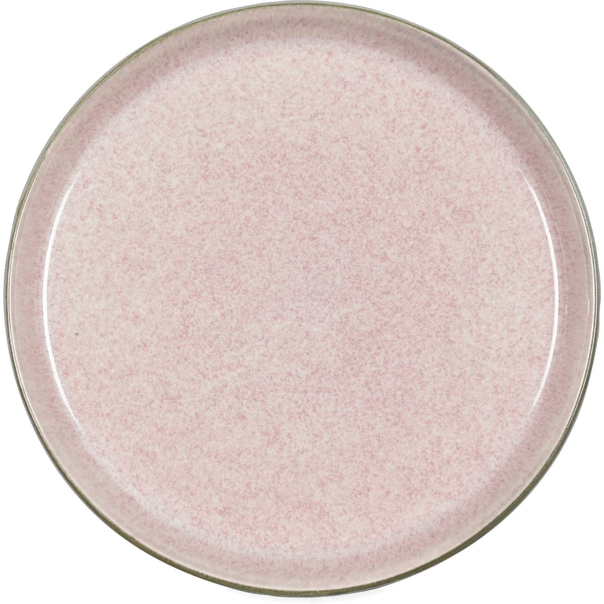 Tallrik Gastro 21 cm grå/rosa Bit