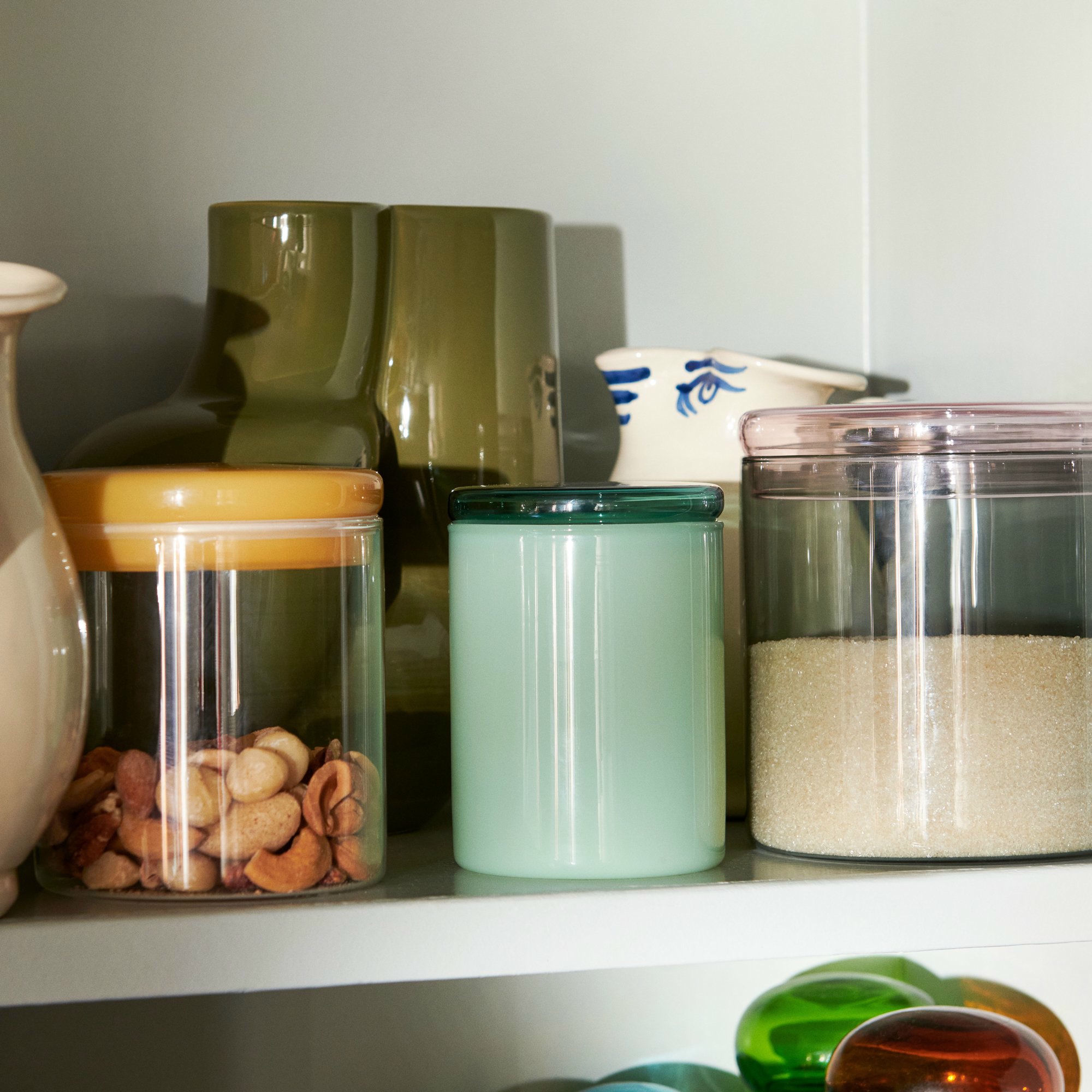 Alternativ bild 1 för HAY Borosilicate förvaringsburk, 35 cl, jadegrön