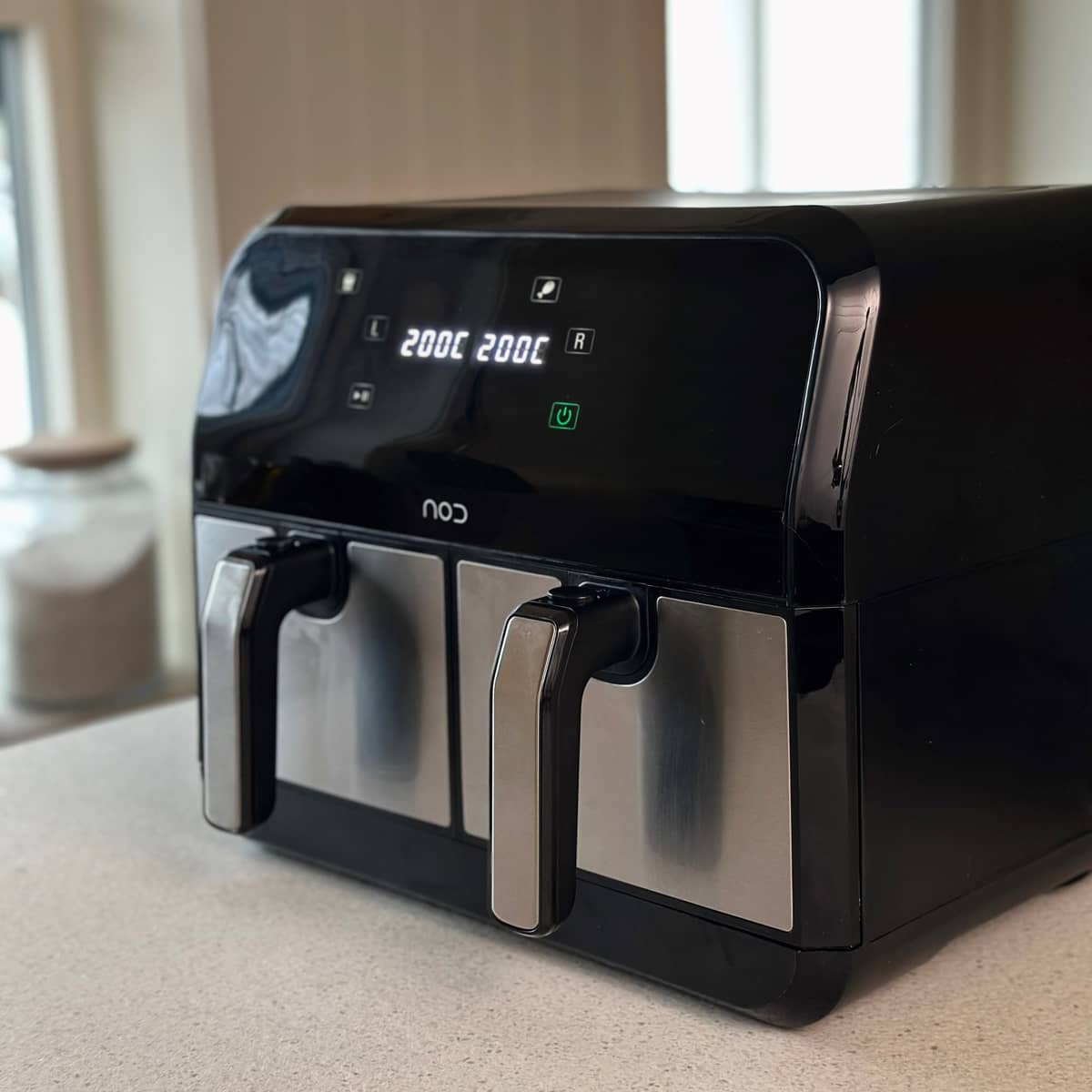 Dual Zone Airfryer 2 x 4 litraa
