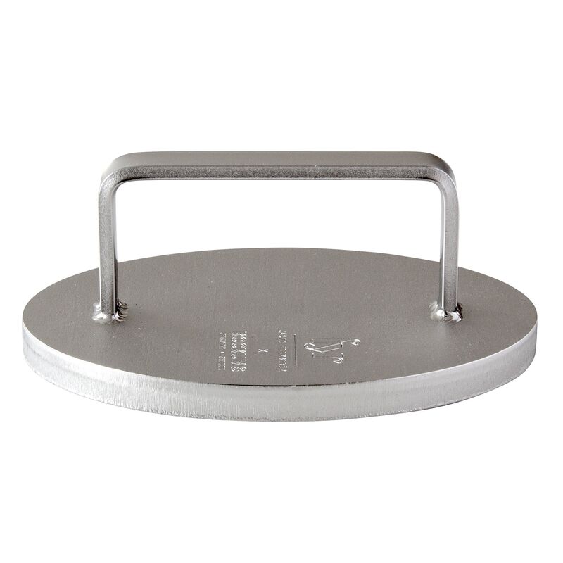 Grillpresse, rustfritt stål