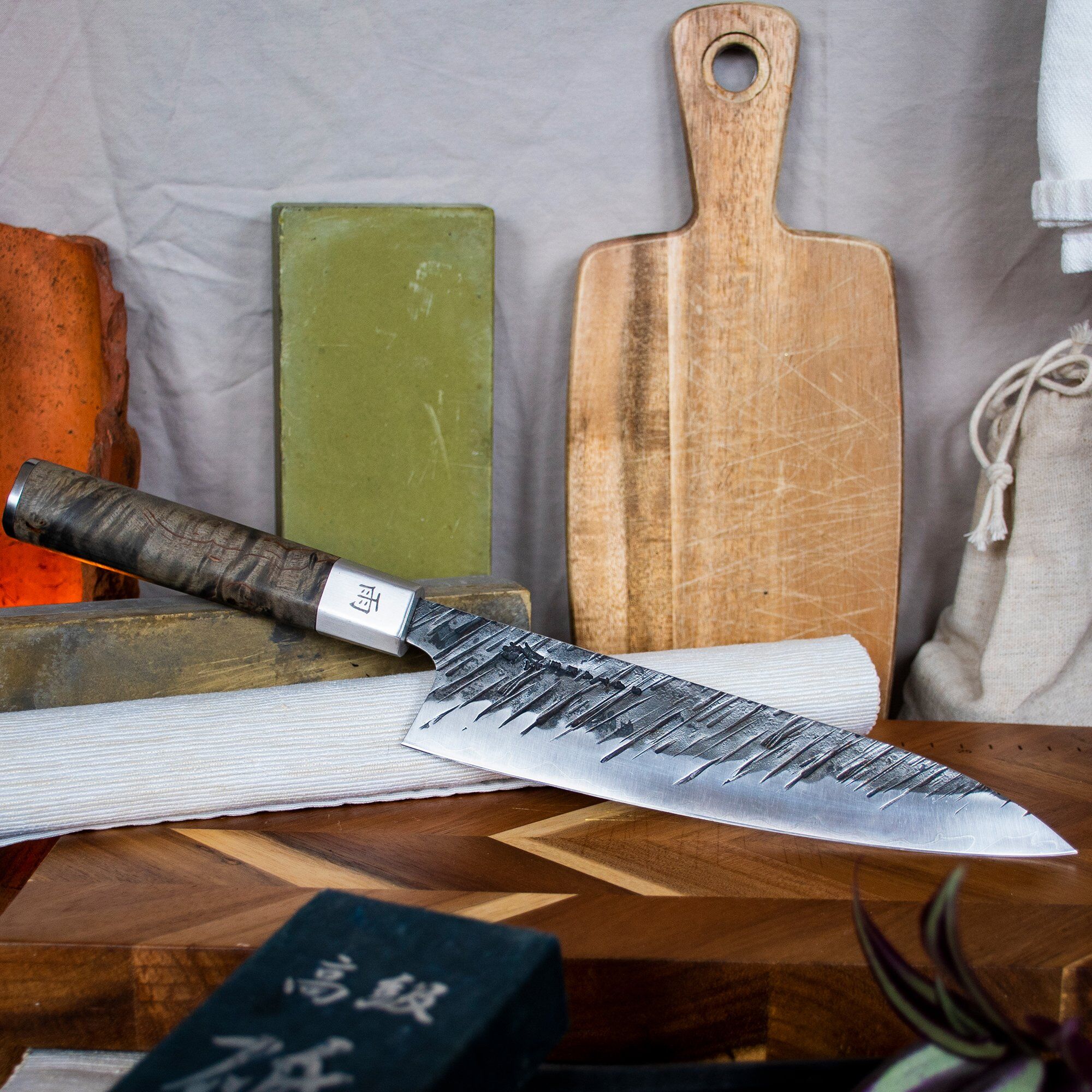 Alternativ bild 1 för Satake Ame Gyuoto kockkniv 21 cm