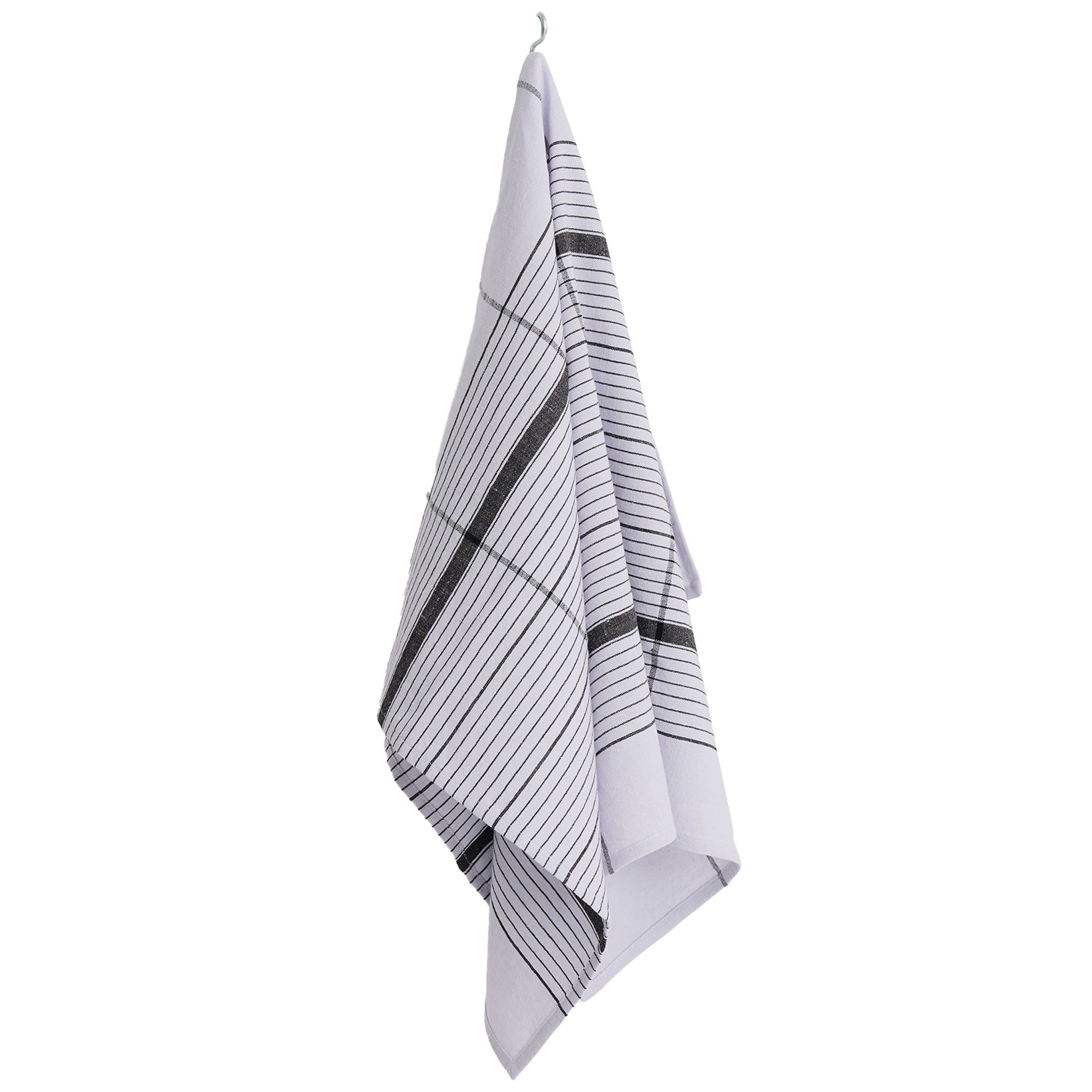 Linear kökshandduk, lavender