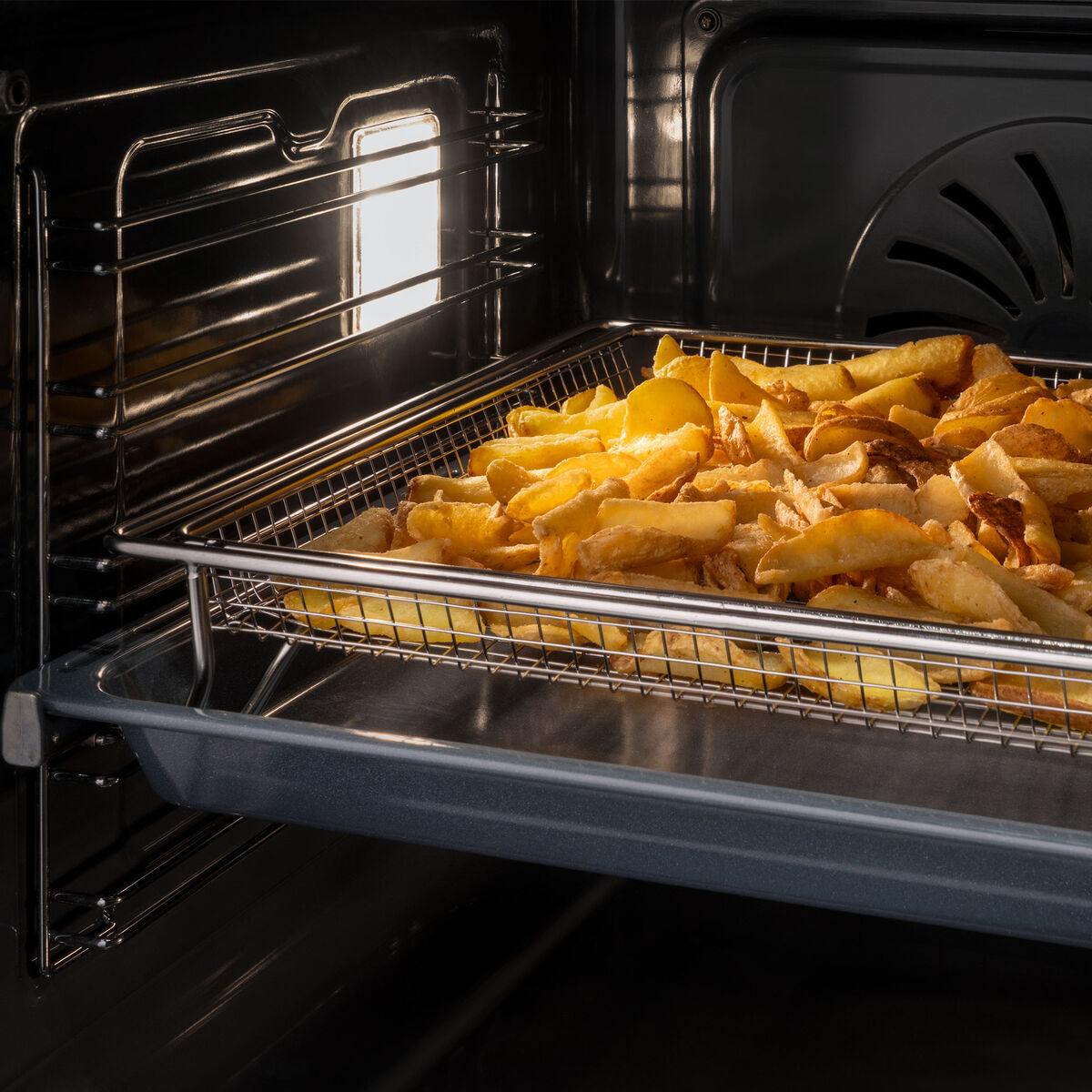 FMOD6117CTM3 Modern dampovn pyrolyse 80 liter, bronze