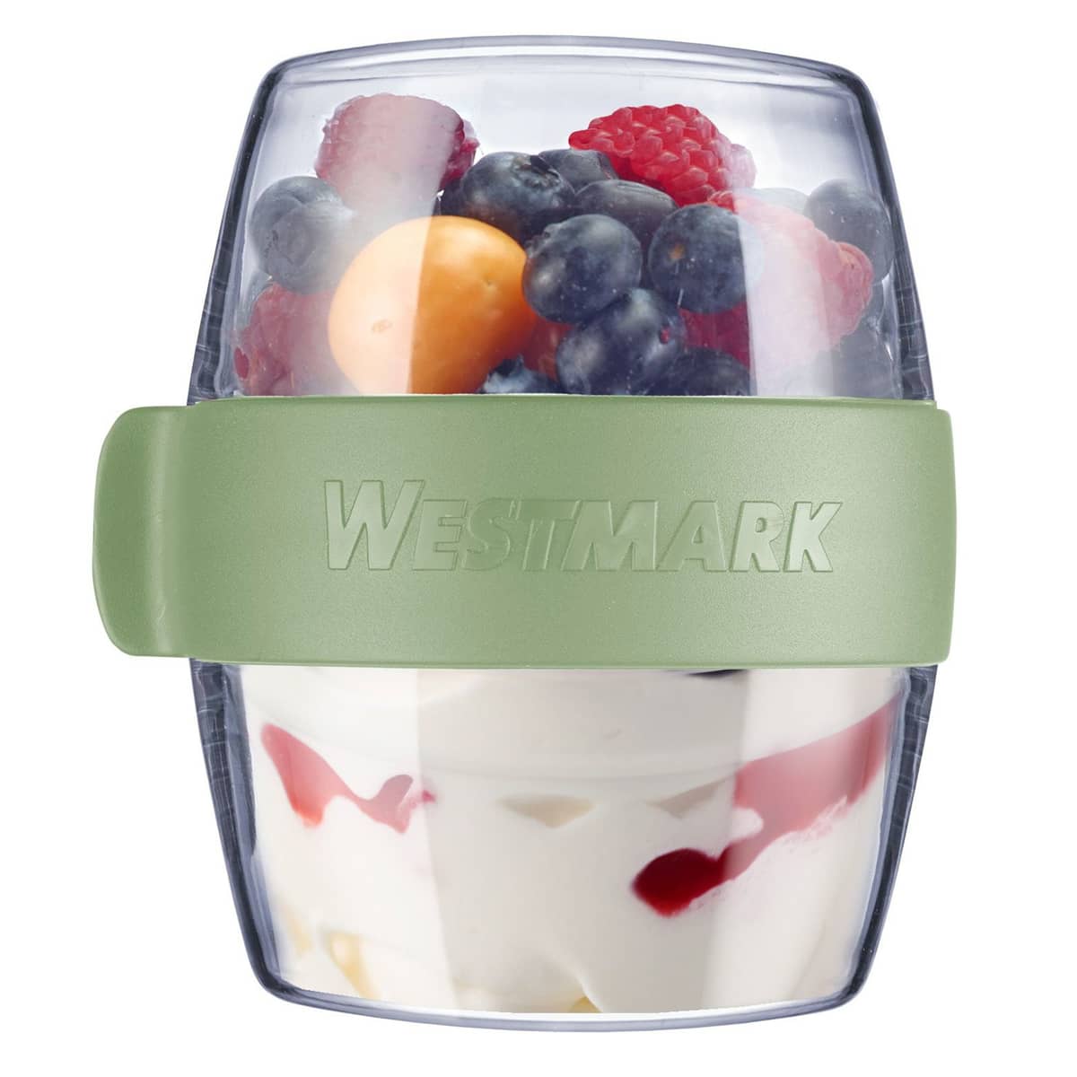 Maxi snackbox 700 ml, grön