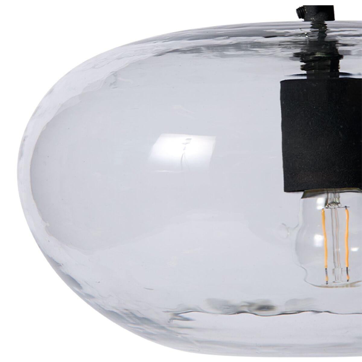 Kiho taklampe stor 29x17 cm, klar