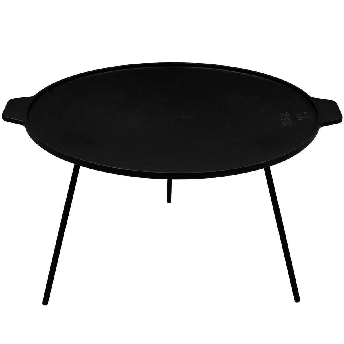 Støbejerns wokpande