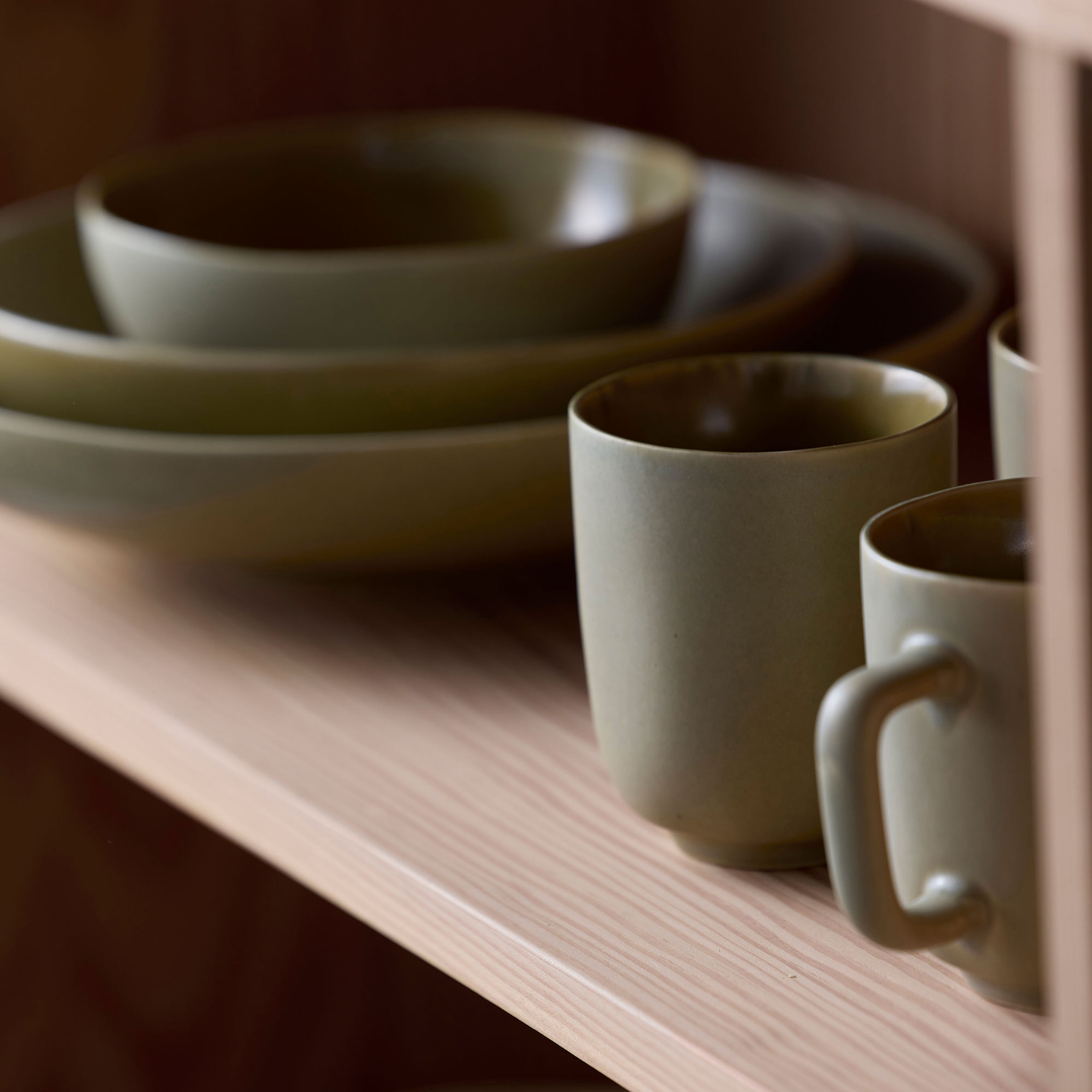 Villa Collection Shoku kopp 33 cl, pure green