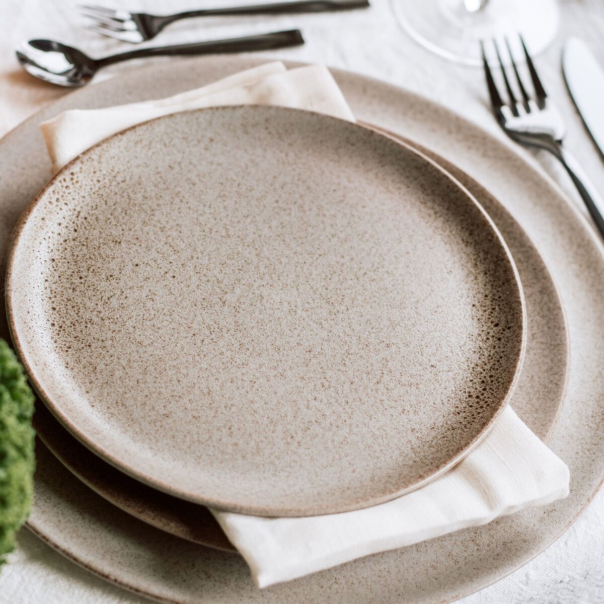 RAW lunchtallrik 23 cm, sandy beige