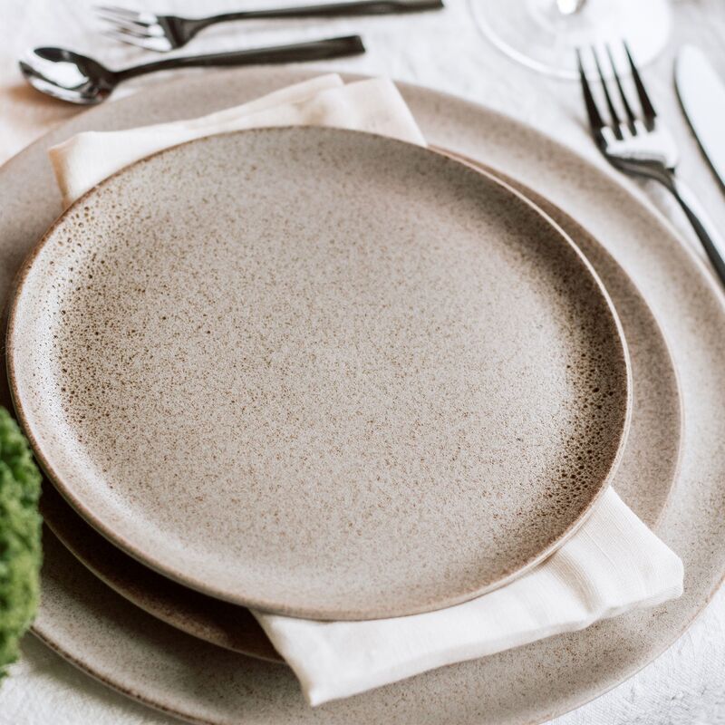 RAW frokosttallerken 23 cm, sandy beige