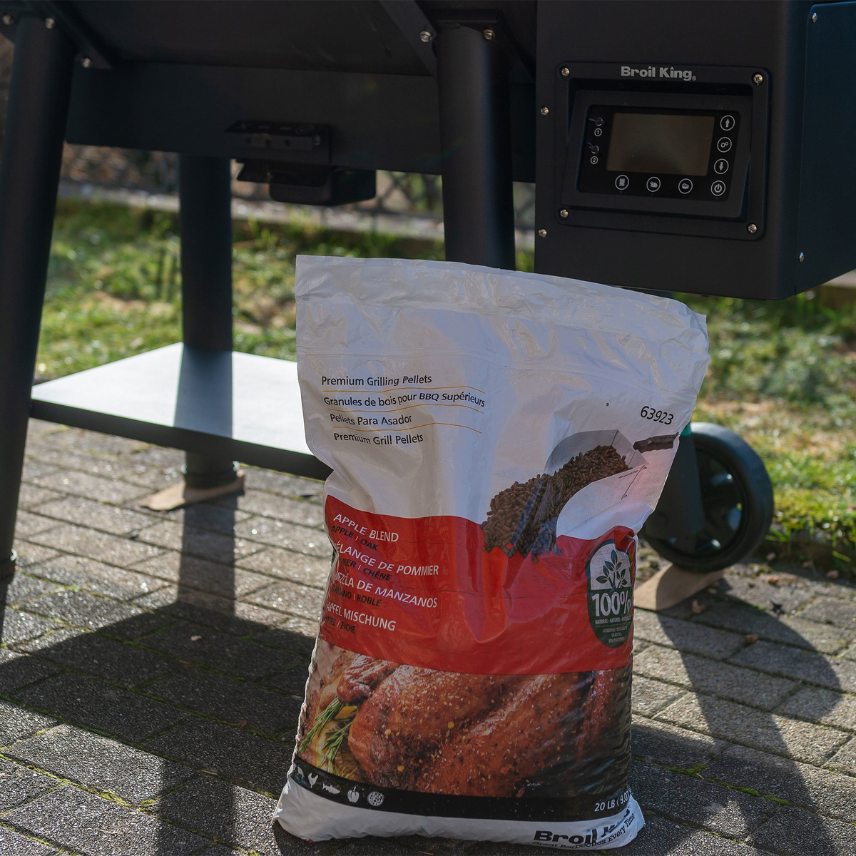 Pellets eple og eik, 9 kg