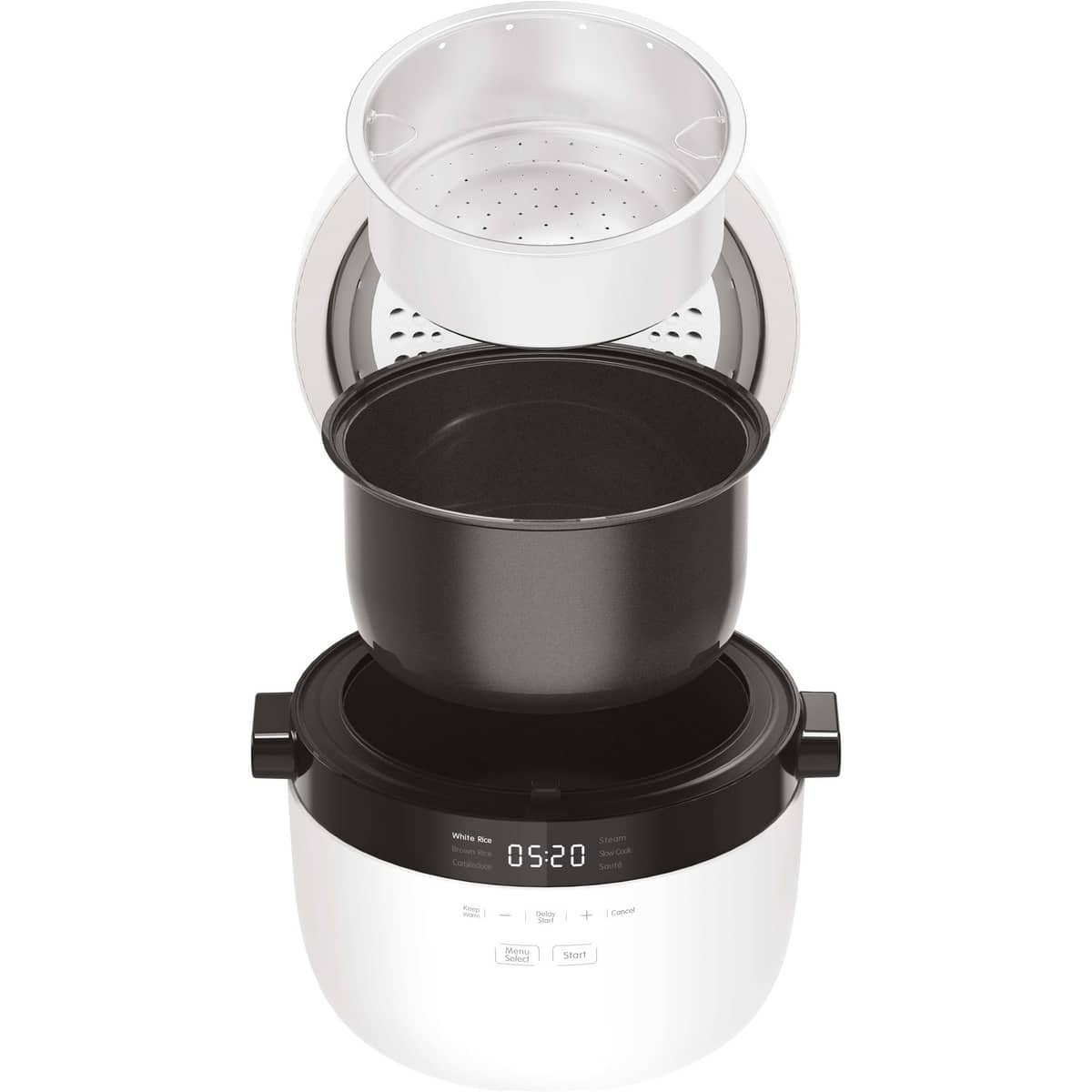 Ris- og dampkoger 2,8 liter