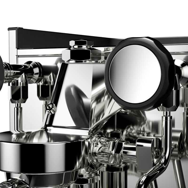 Appartamento TCA espressomaskin, krom/koppar