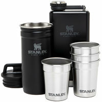 The Pre-Party Shotglass + flask set, sort