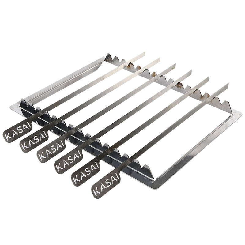 Kasai Spydstativ & grillspyd 6 stk (Medium Wide)