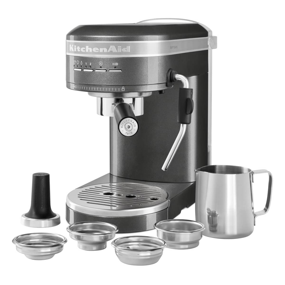Artisan 5KES6503 espressomaskin, medallion silver
