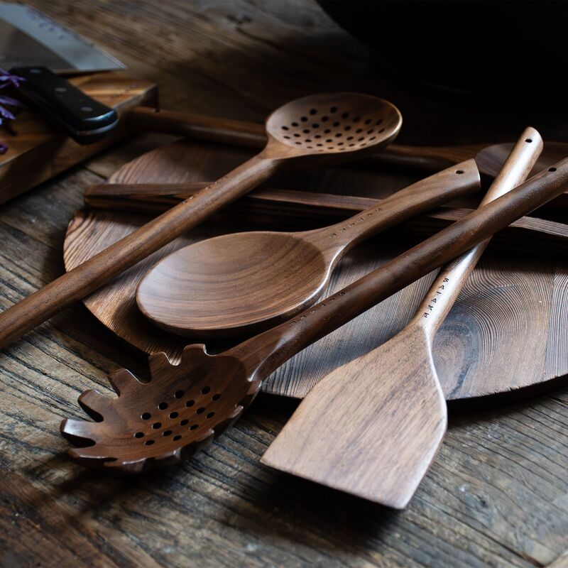 Spagettisleiv, valnøtt