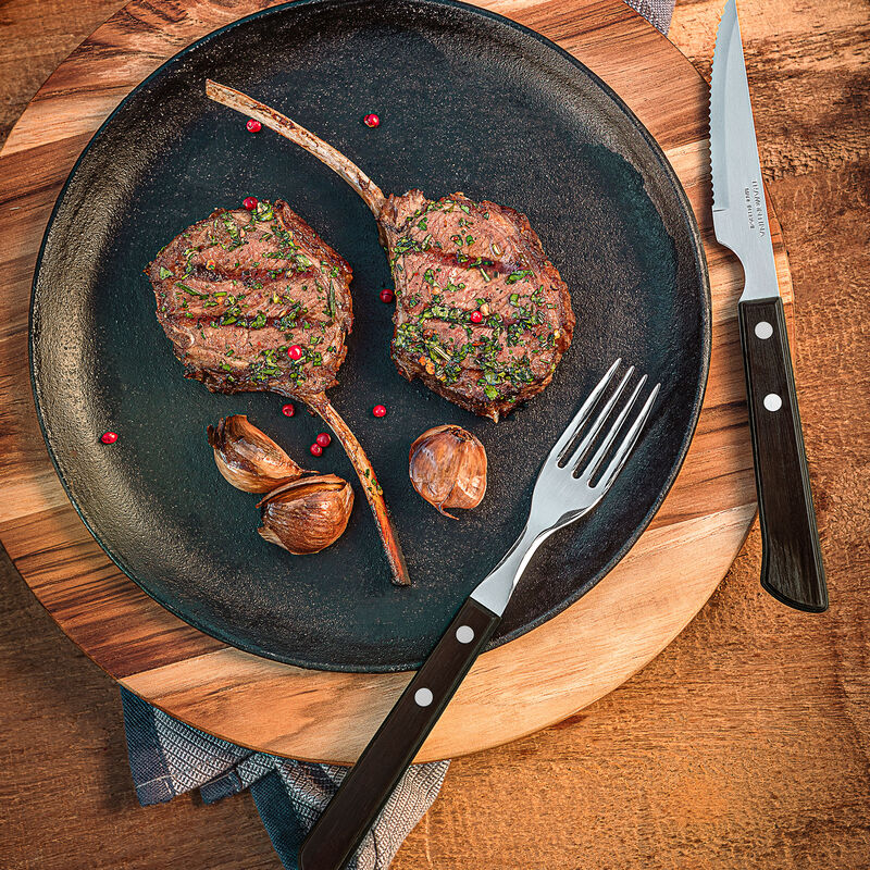 Steakbestik 12 dele, polywood