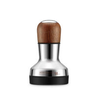 SEA303WLW Tamper og dispenser 58 mm, valnøtt