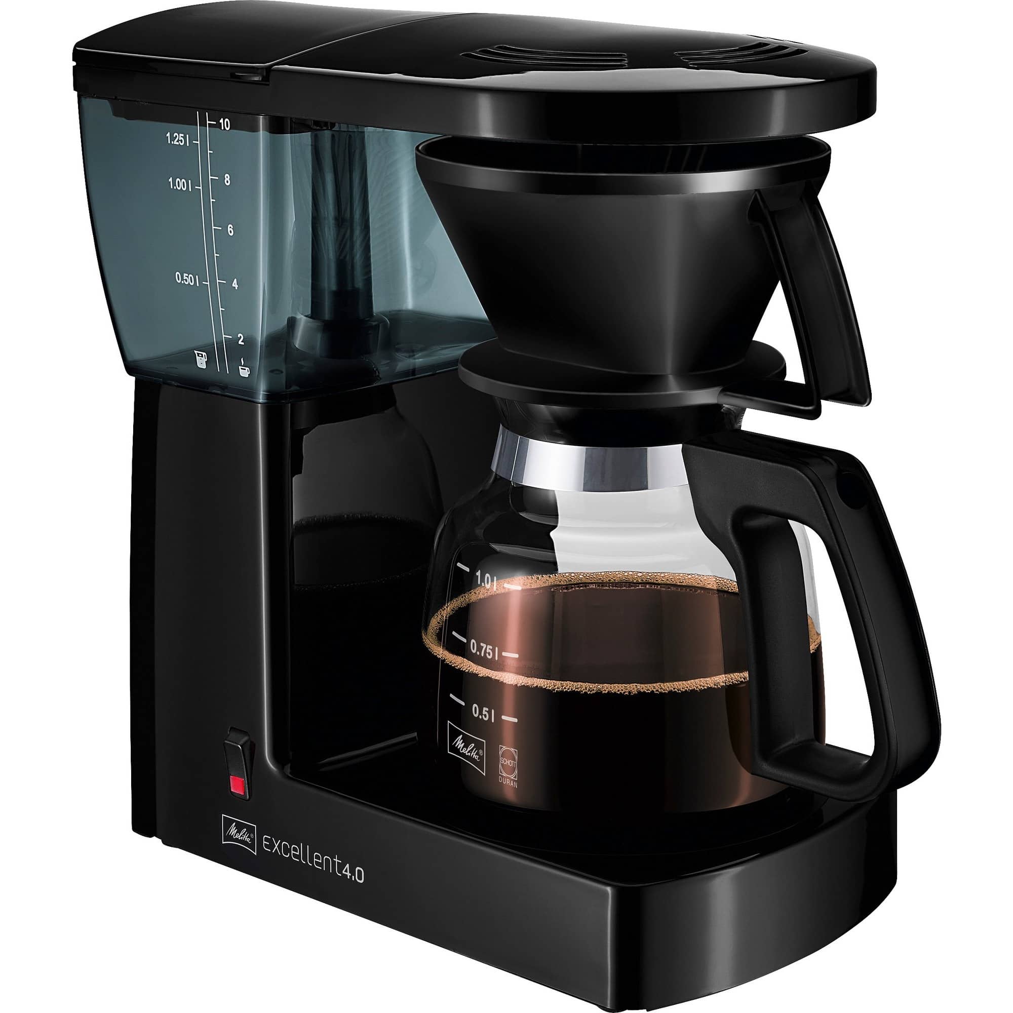 Produktfoto för Melitta Excellent 4.0 Svart Kaffemaskin