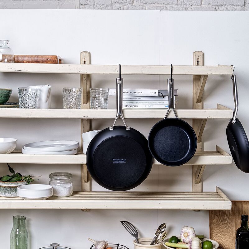 Stekepanner i aluminium, 3 stk